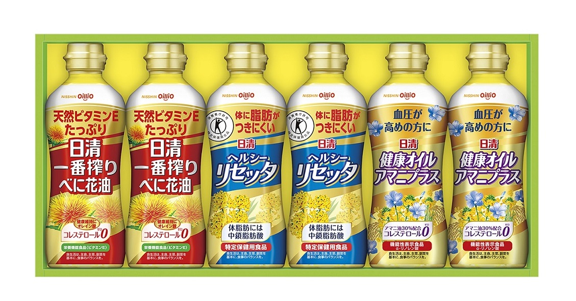 日清オイリオギフト発売のご案内