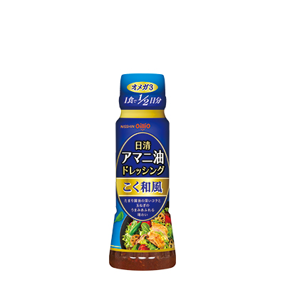 日清アマニ油ドレッシング こく和風 160ml｜日清アマニ油ドレッシング