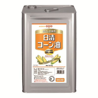 日清コーン油 プレミアムオイル フライ用油 業務用食用油 業務用商品 素材情報 植物のチカラ 日清オイリオ